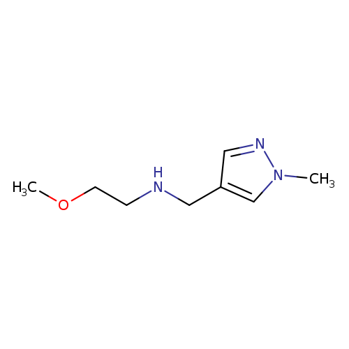N-(2-Methoxyethyl)-n-[(1-methyl-1h-pyrazol-4-yl)methyl]amine