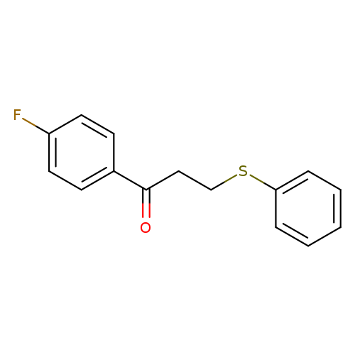 1-(4-fluorophenyl)-3-(phenylsulfanyl)propan-1-one