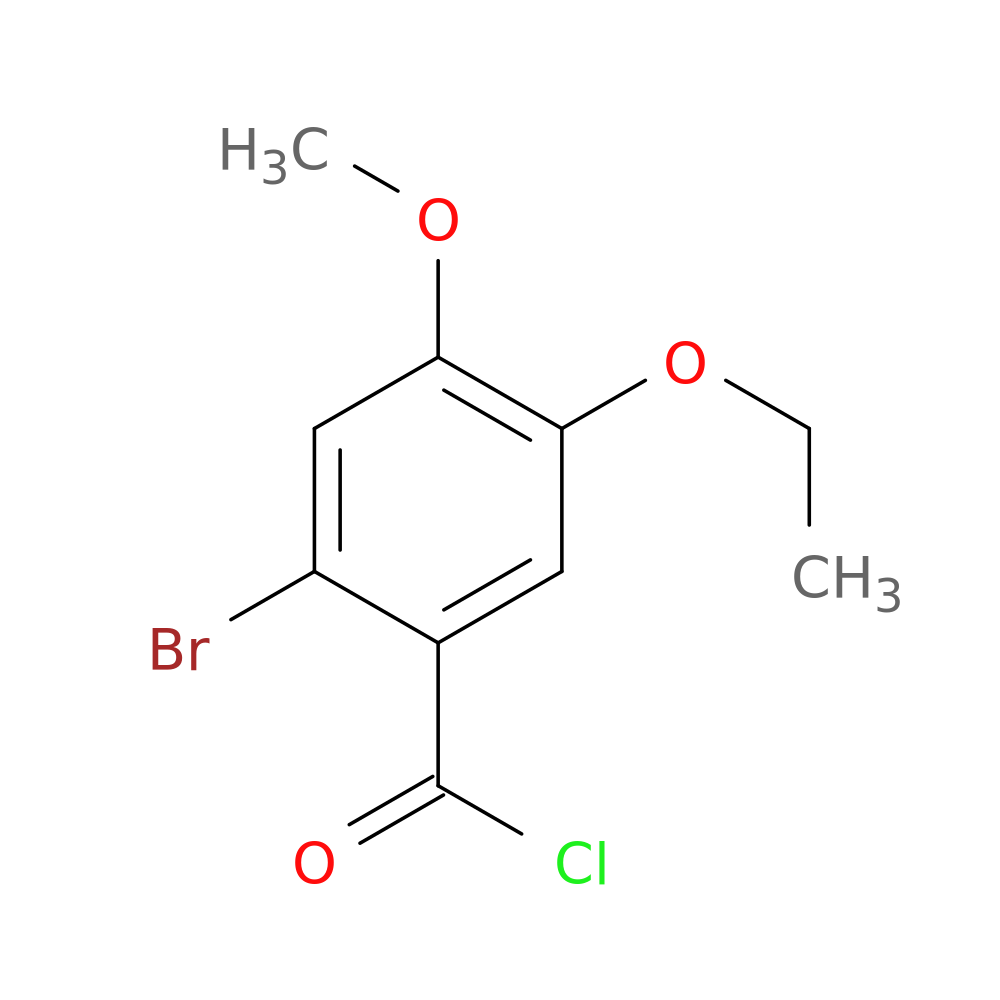 2-Bromo-5-ethoxy-4-methoxybenzoyl chloride