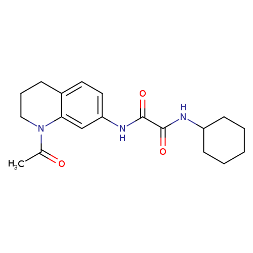N-(1-acetyl-1,2,3,4-tetrahydroquinolin-7-yl)-N'-cyclohexylethanediamide