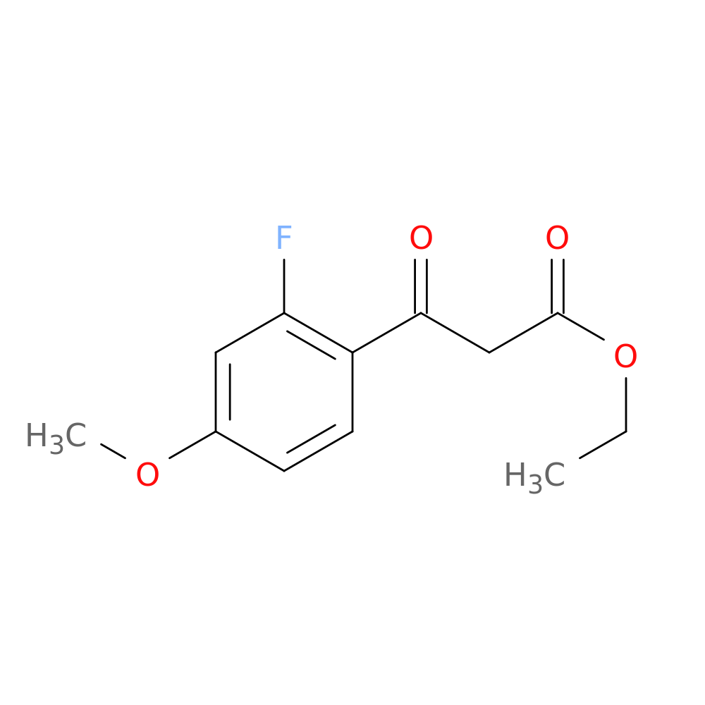 Ethyl 3-(2-fluoro-4-methoxyphenyl)-3-oxopropanoate