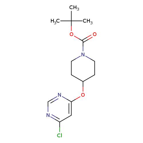 tert-Butyl 4-((6-chloropyrimidin-4-yl)oxy)piperidine-1-carboxylate