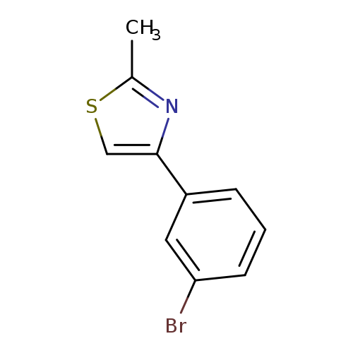 4-(3-Bromophenyl)-2-methylthiazole