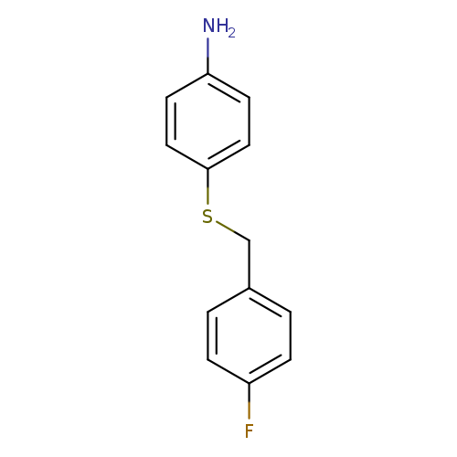4-{[(4-fluorophenyl)methyl]sulfanyl}aniline