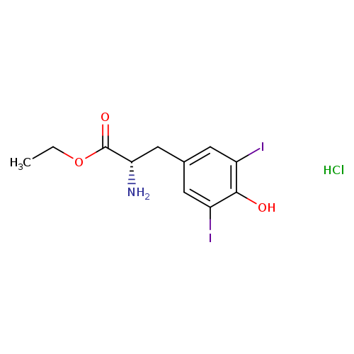 3,5-Diiodo-l-tyrosine ethyl ester, HCl