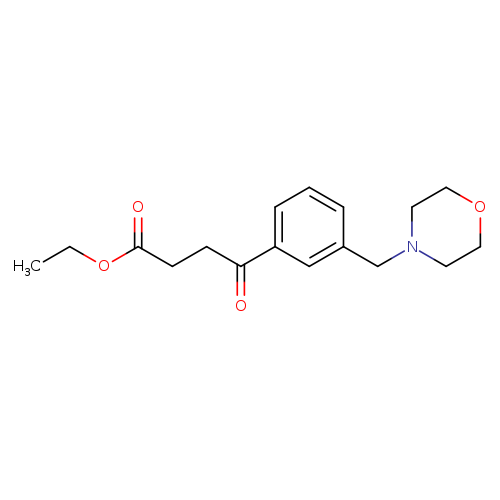 Ethyl 4-[3-(morpholinomethyl)phenyl]-4-oxobutyrate