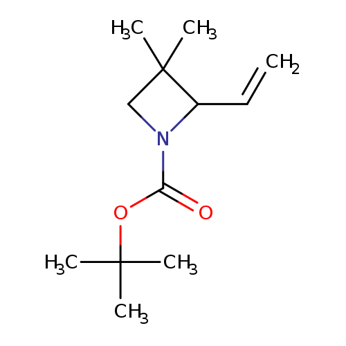 tert-butyl 2-ethenyl-3,3-dimethylazetidine-1-carboxylate