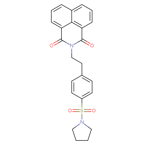 3-{2-[4-(pyrrolidine-1-sulfonyl)phenyl]ethyl}-3-azatricyclo[7.3.1.0^{5,13}]trideca-1(12),5,7,9(13),10-pentaene-2,4-dione
