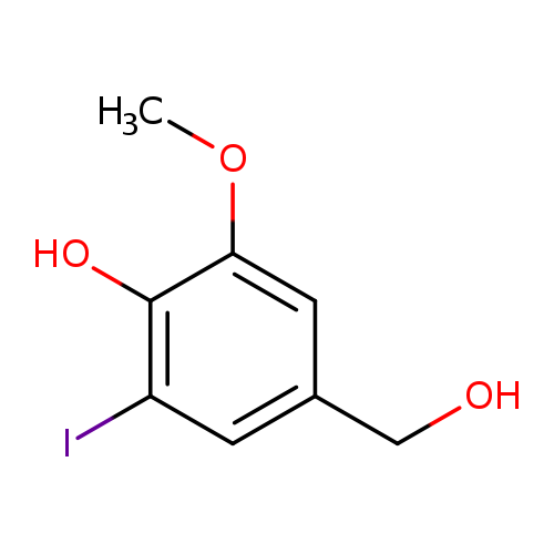 4-(Hydroxymethyl)-2-iodo-6-methoxyphenol