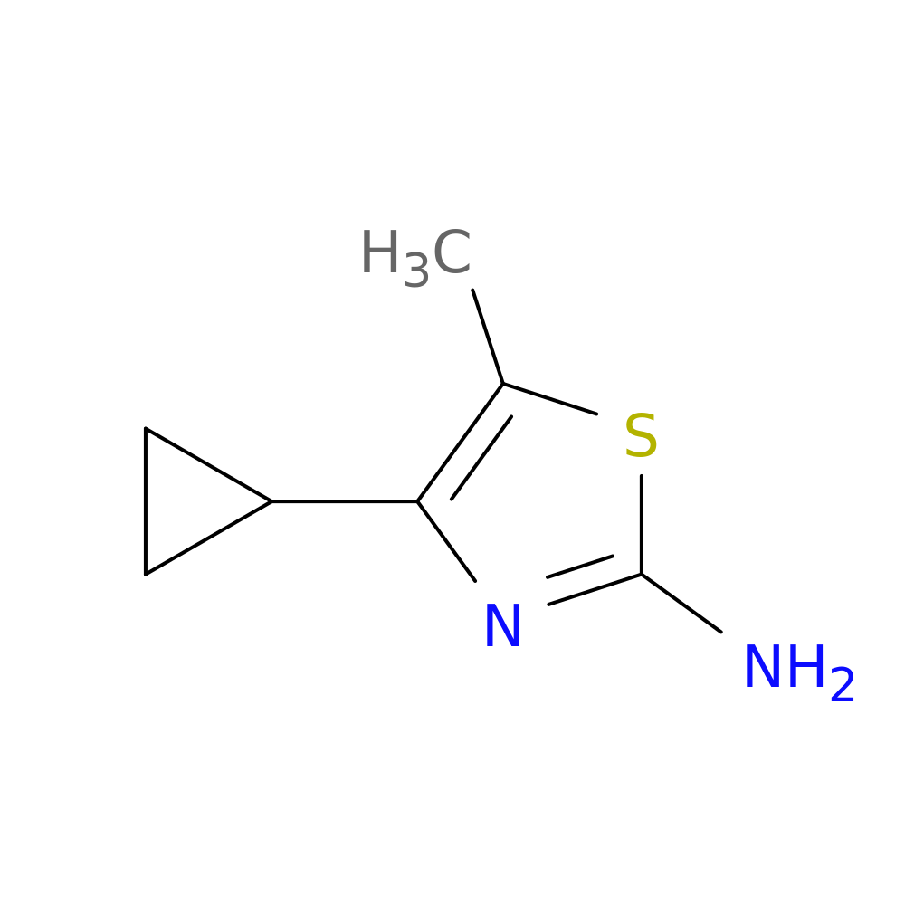4-Cyclopropyl-5-methyl-1,3-thiazol-2-amine