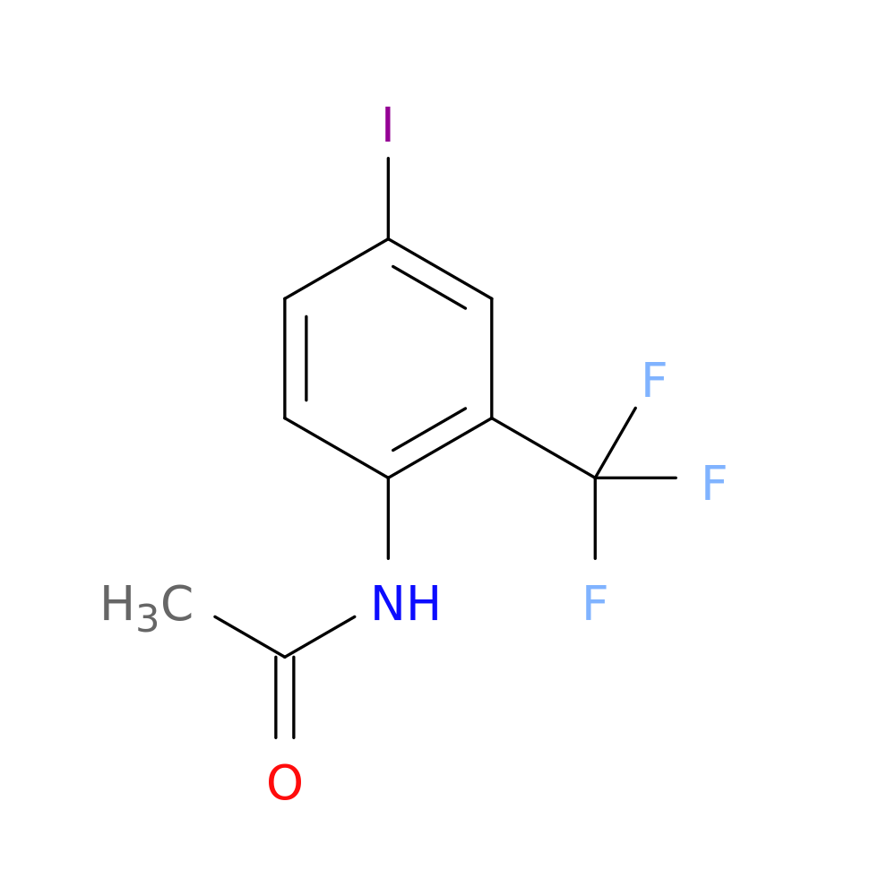 4'-Iodo-2'-(trifluoromethyl)acetanilide