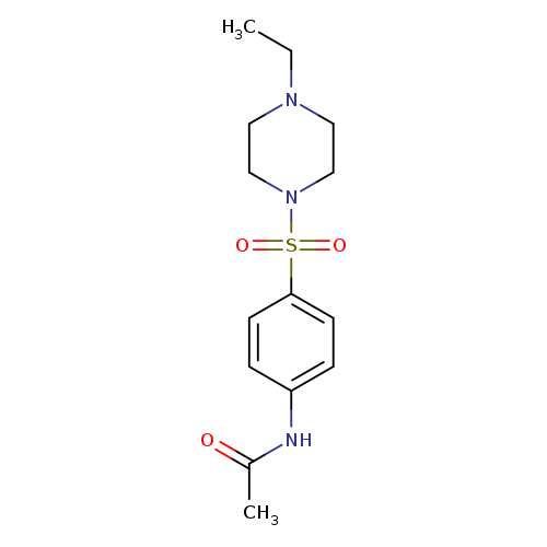 Acetamide, N-[4-[(4-ethyl-1-piperazinyl)sulfonyl]phenyl]-