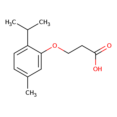 3-[5-Methyl-2-(propan-2-yl)phenoxy]propanoic acid