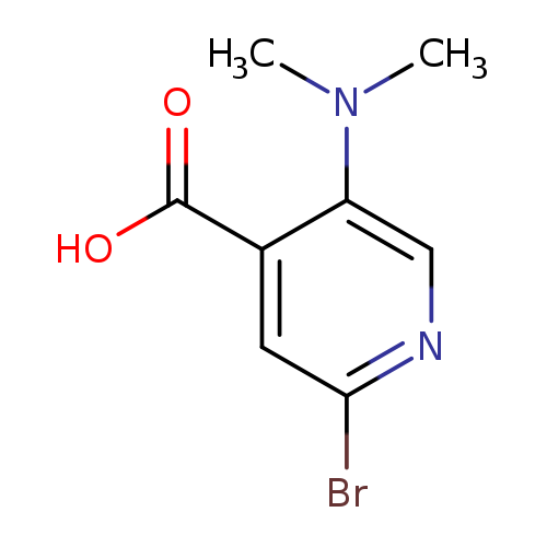 2-bromo-5-(dimethylamino)pyridine-4-carboxylicacid