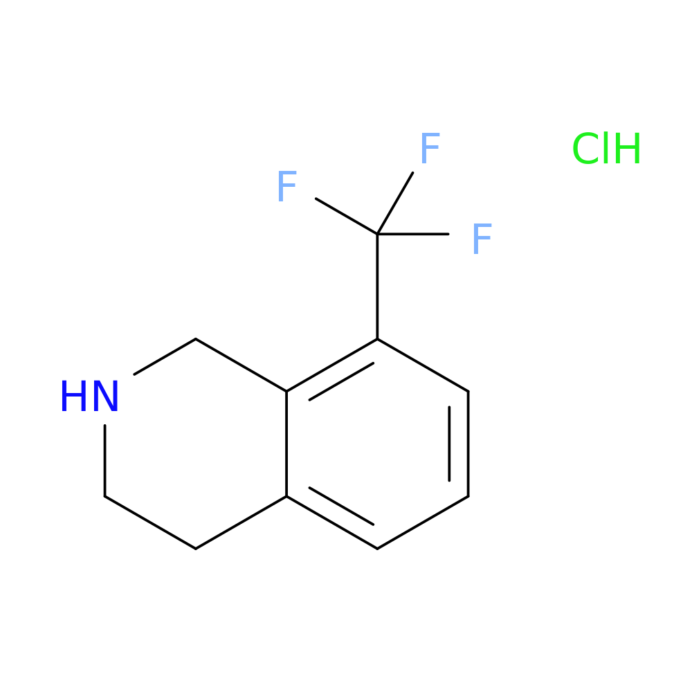 8-(Trifluoromethyl)-1,2,3,4-tetrahydroisoquinoline hydrochloride