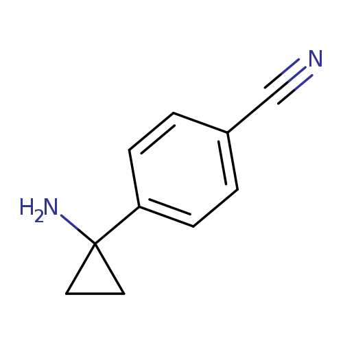 4-(1-Aminocyclopropyl)benzonitrile