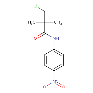 3-chloro-2,2-dimethyl-N-(4-nitrophenyl)propanamide