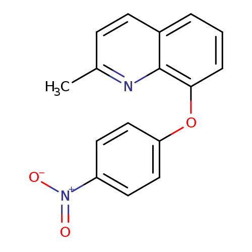 2-methyl-8-(4-nitrophenoxy)quinoline