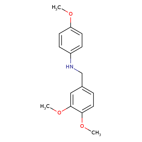 N-(3,4-DIMETHOXYBENZYL)-4-METHOXYANILINE