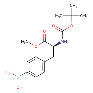 L-​Phenylalanine, 4-​borono-​N-​[(1,​1-​dimethylethoxy)​carbonyl]​-​, 1-​methyl ester