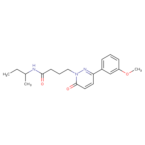N-(butan-2-yl)-4-[3-(3-methoxyphenyl)-6-oxo-1,6-dihydropyridazin-1-yl]butanamide