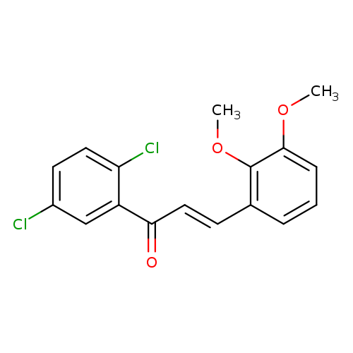 (2E)-1-(2,5-dichlorophenyl)-3-(2,3-dimethoxyphenyl)prop-2-en-1-one