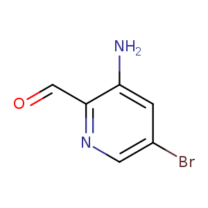 2-Pyridinecarboxaldehyde, 3-amino-5-bromo-