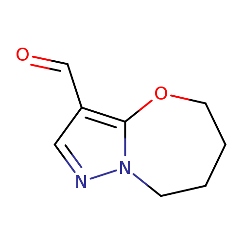 5H,6H,7H,8H-pyrazolo[3,2-b][1,3]oxazepine-3-carbaldehyde
