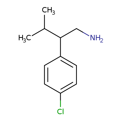 2-(4-chlorophenyl)-3-methylbutan-1-amine