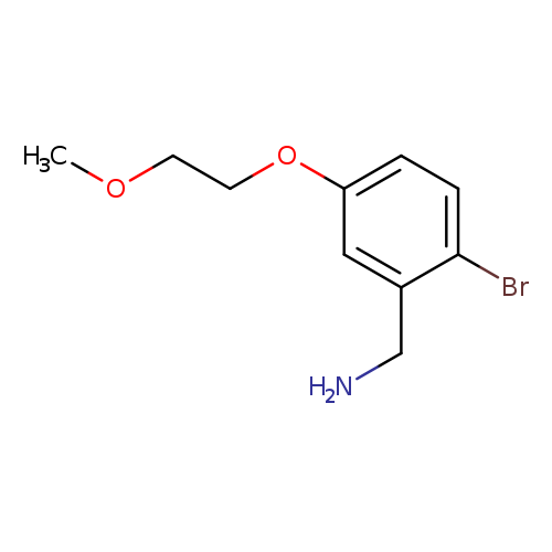 [2-Bromo-5-(2-methoxyethoxy)phenyl]methanamine