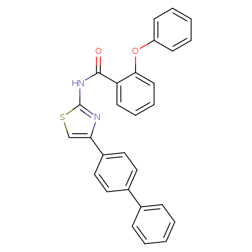 N-(4-{[1,1'-biphenyl]-4-yl}-1,3-thiazol-2-yl)-2-phenoxybenzamide