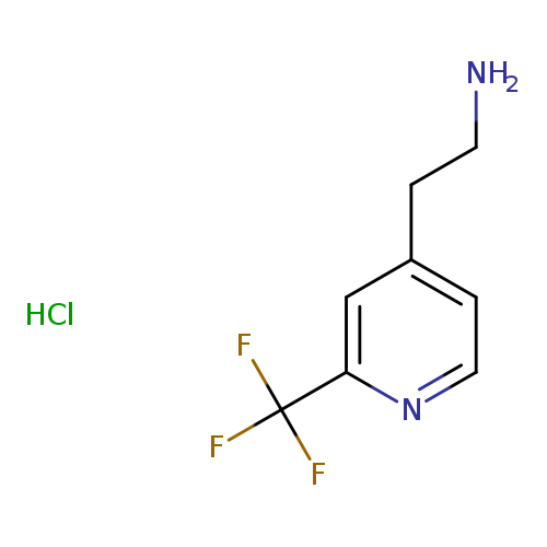 2-[2-(trifluoromethyl)pyridin-4-yl]ethan-1-aminehydrochloride