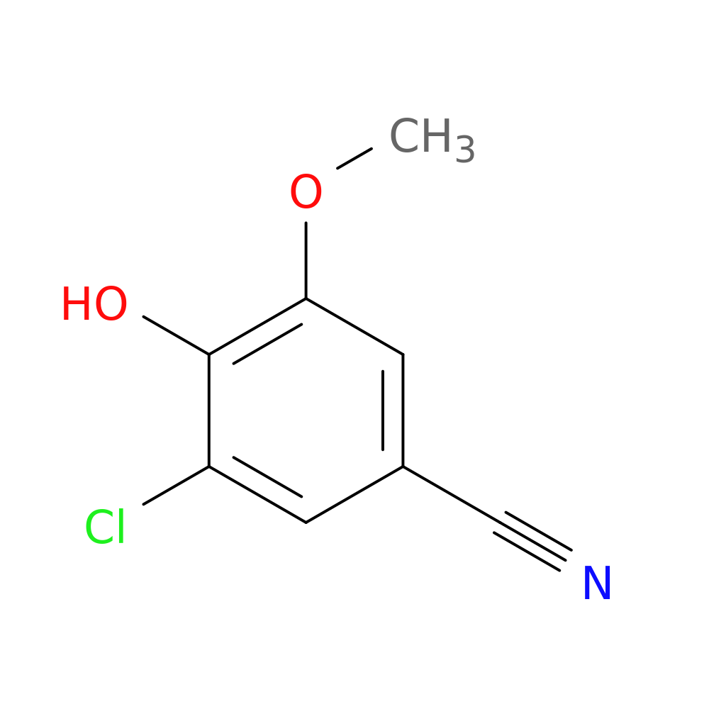 3-Chloro-4-hydroxy-5-methoxybenzonitrile