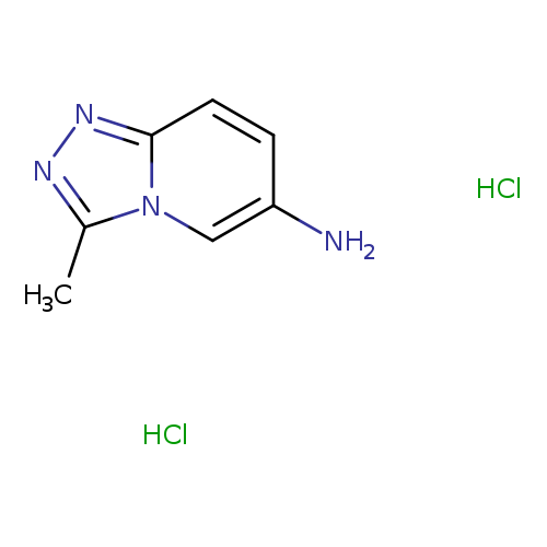 3-methyl-[1,2,4]triazolo[4,3-a]pyridin-6-amine dihydrochloride