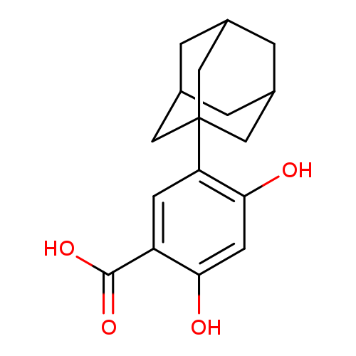 5-(1-Adamantyl)-2,4-dihydroxybenzoic acid