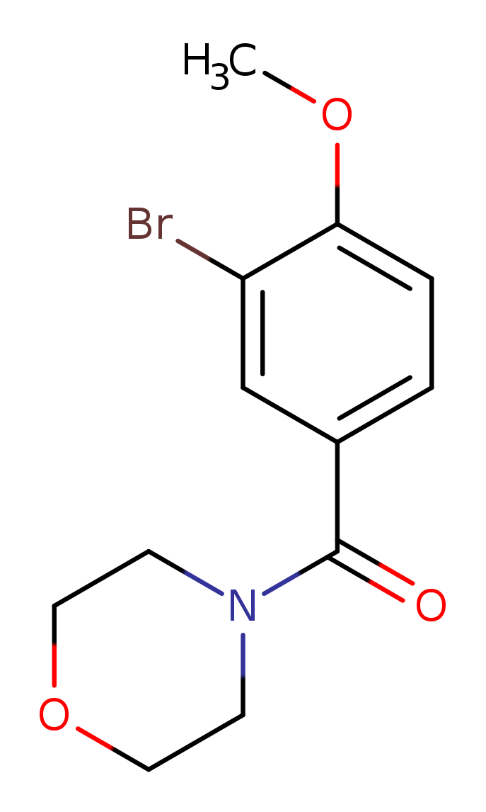4-(3-bromo-4-methoxybenzoyl)morpholine