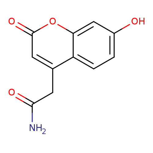 2-(7-Hydroxy-2-oxo-2H-chromen-4-yl)acetamide
