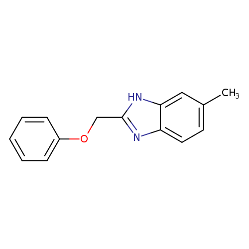 1H-Benzimidazole, 6-methyl-2-(phenoxymethyl)-