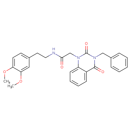 2-(3-benzyl-2,4-dioxo-1,2,3,4-tetrahydroquinazolin-1-yl)-N-[2-(3,4-dimethoxyphenyl)ethyl]acetamide