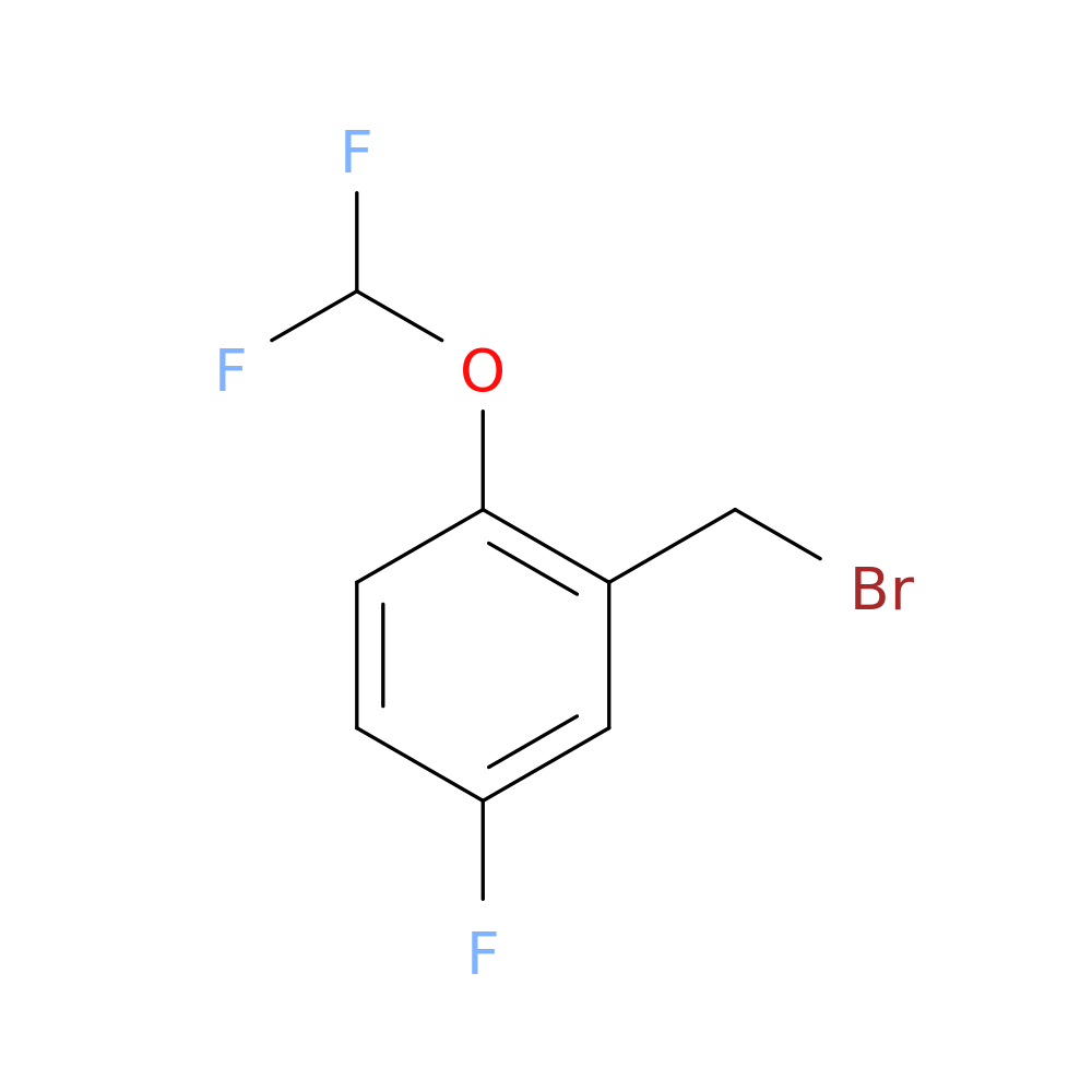 2-(Bromomethyl)-1-(difluoromethoxy)-4-fluorobenzene