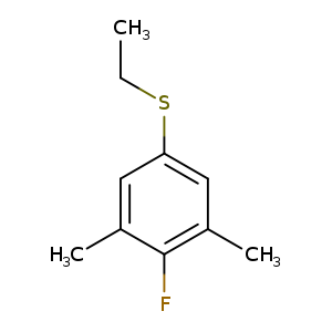 Benzene, 5-(ethylthio)-2-fluoro-1,3-dimethyl-