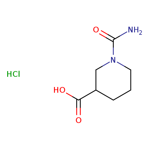 1-(aminocarbonyl)-3-piperidinecarboxylic acid hydrochloride