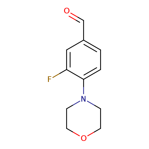 3-Fluoro-4-(N-morpholino)-benzaldehyde