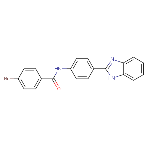 N-[4-(1H-1,3-benzodiazol-2-yl)phenyl]-4-bromobenzamide