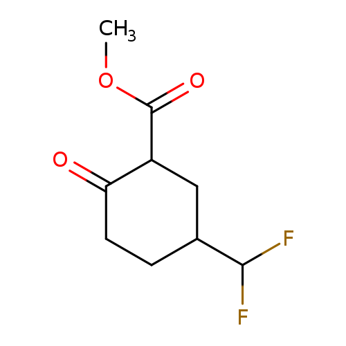 methyl5-(difluoromethyl)-2-oxocyclohexane-1-carboxylate