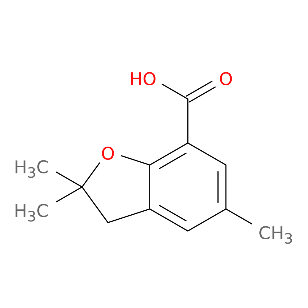 2,2,5-Trimethyl-2,3-Dihydrobenzofuran-7-Carboxylic Acid