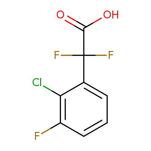 2-(2-chloro-3-fluorophenyl)-2,2-difluoroacetic acid