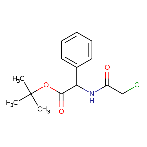 tert-butyl 2-(2-chloroacetamido)-2-phenylacetate