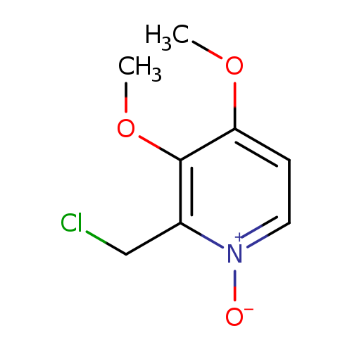 2-chloromethyl-3,4-dimethoxypyridine-N-oxide