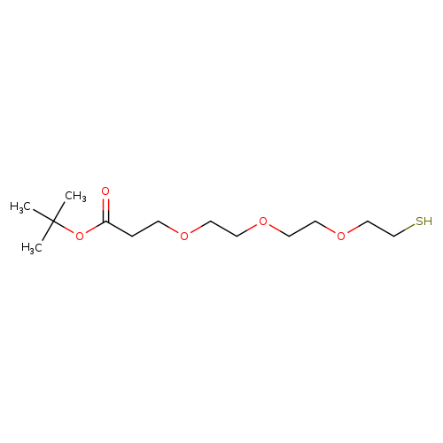 Thiol-peg3-t-butyl ester